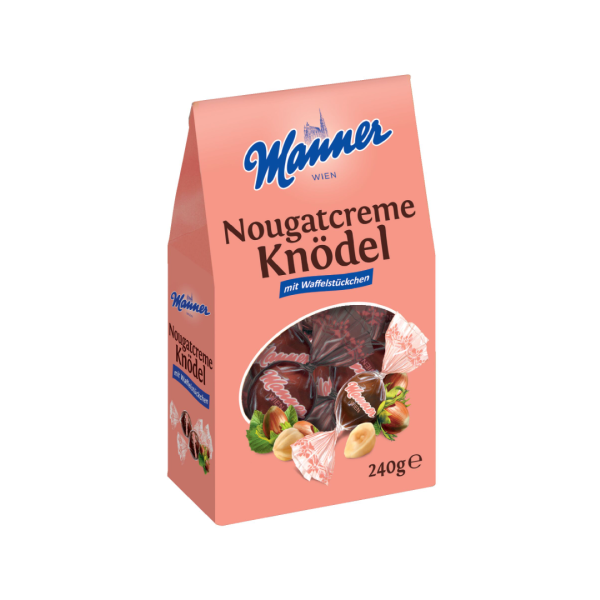 Manner NougatcremeKnödel, 240 Gramm Packung